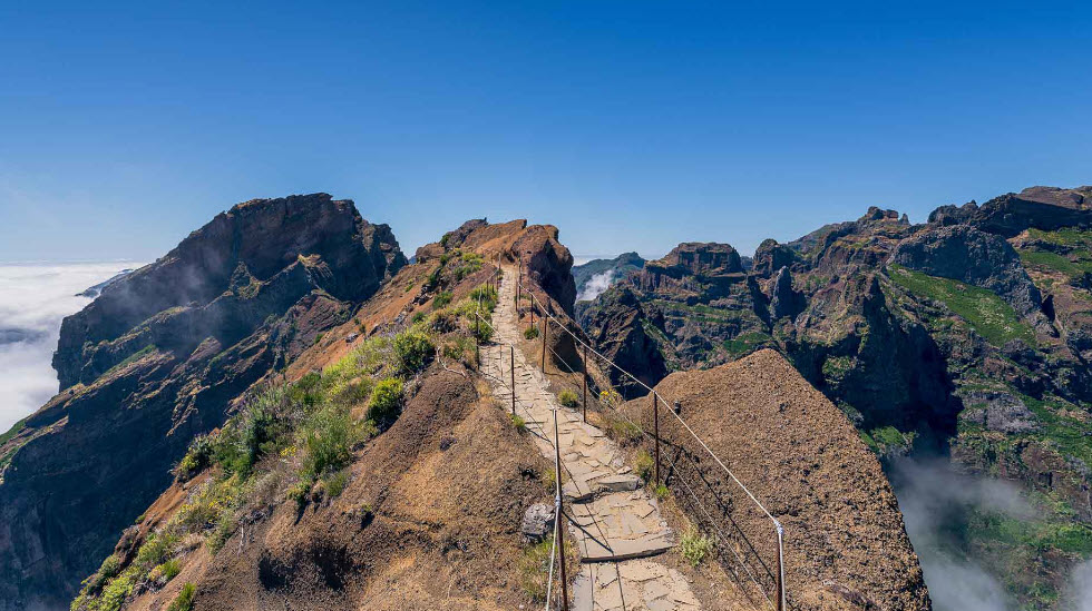 Pico do Areeiro, Portuguese island, Portugal
